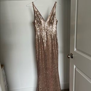Long sequin dress